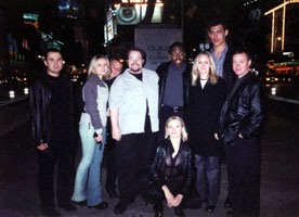 Group Shot in Times Square